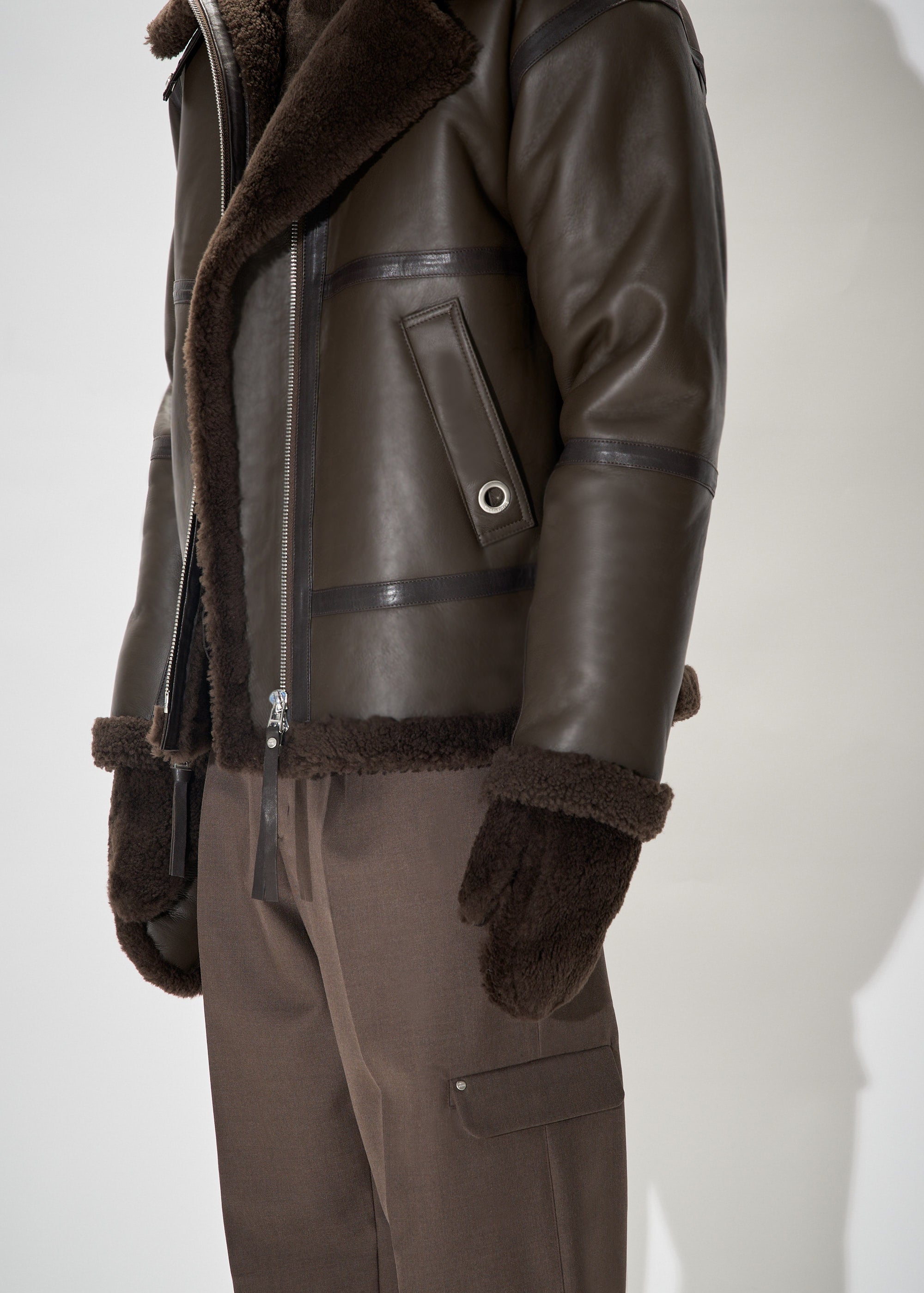 Shearling Jacket Past Tense