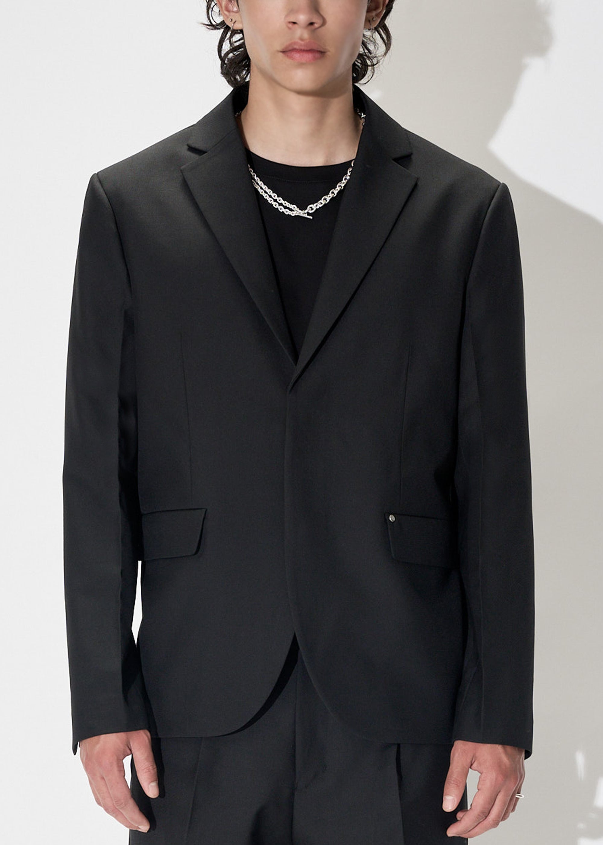 Wool Tailored Jacket Past Tense