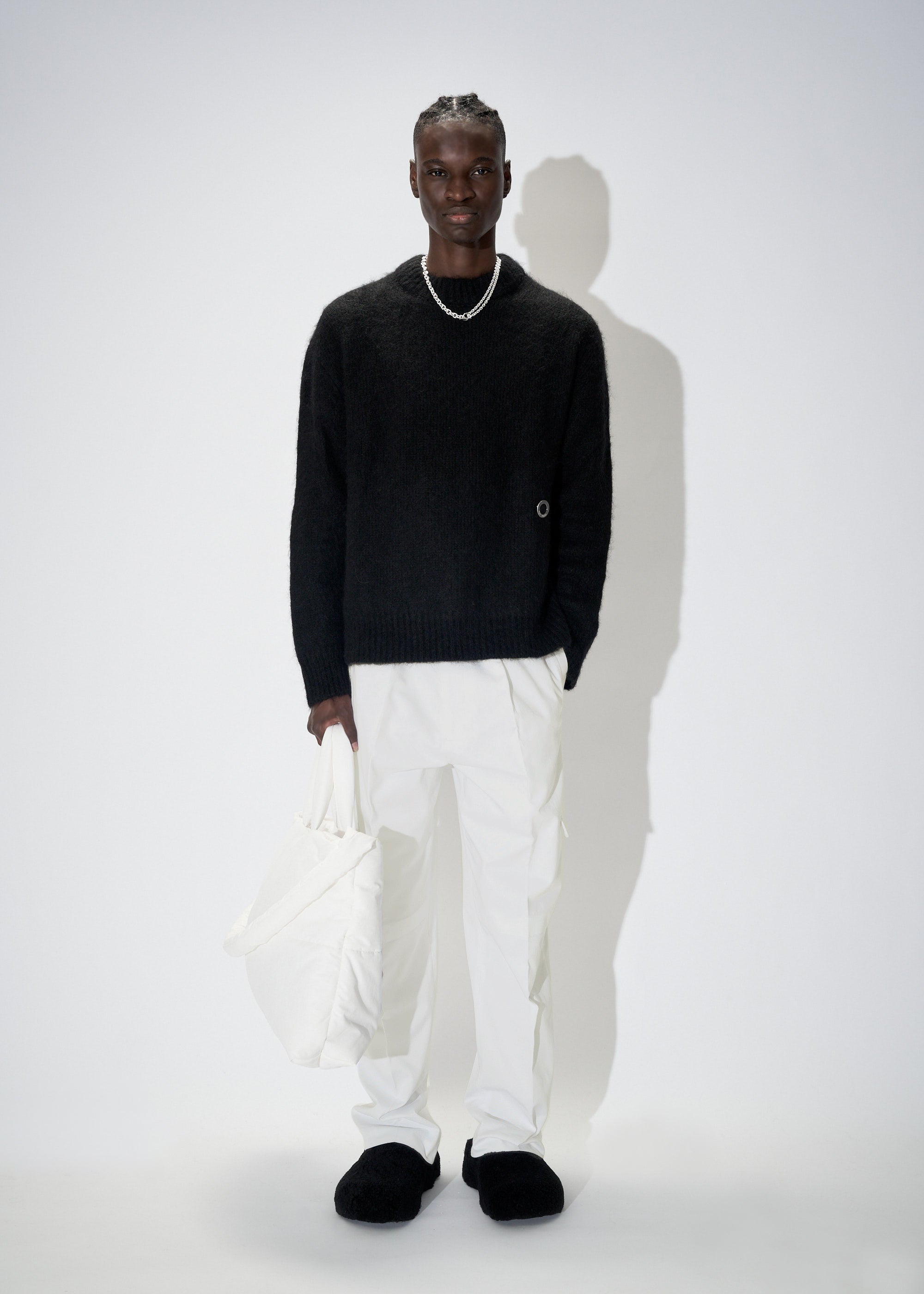 Brushed Crewneck Knit Past Tense