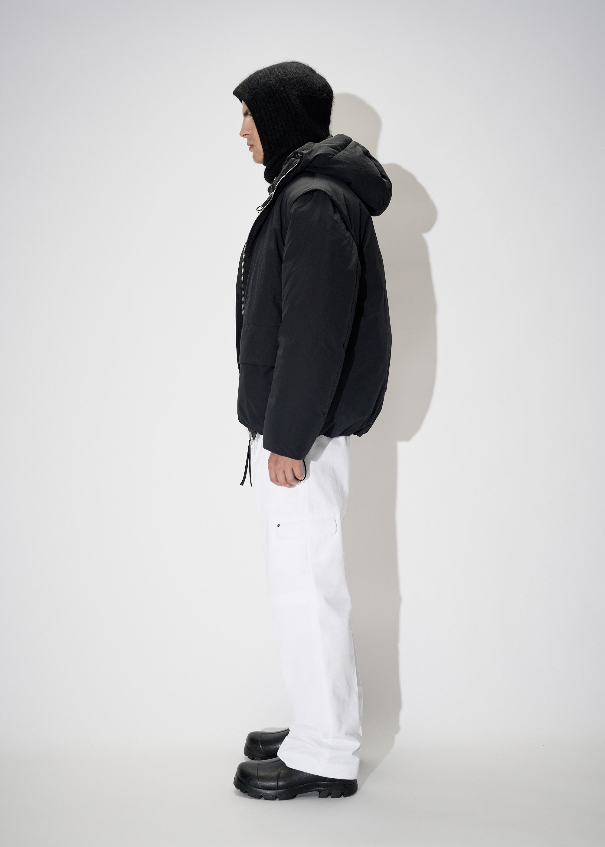 Brushed Knitted Balaclava Past Tense
