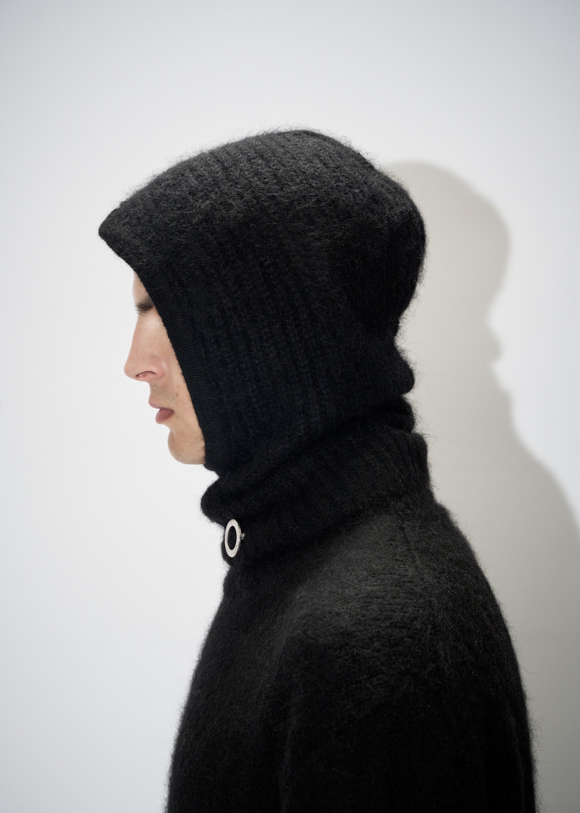 Brushed Knitted Balaclava Past Tense