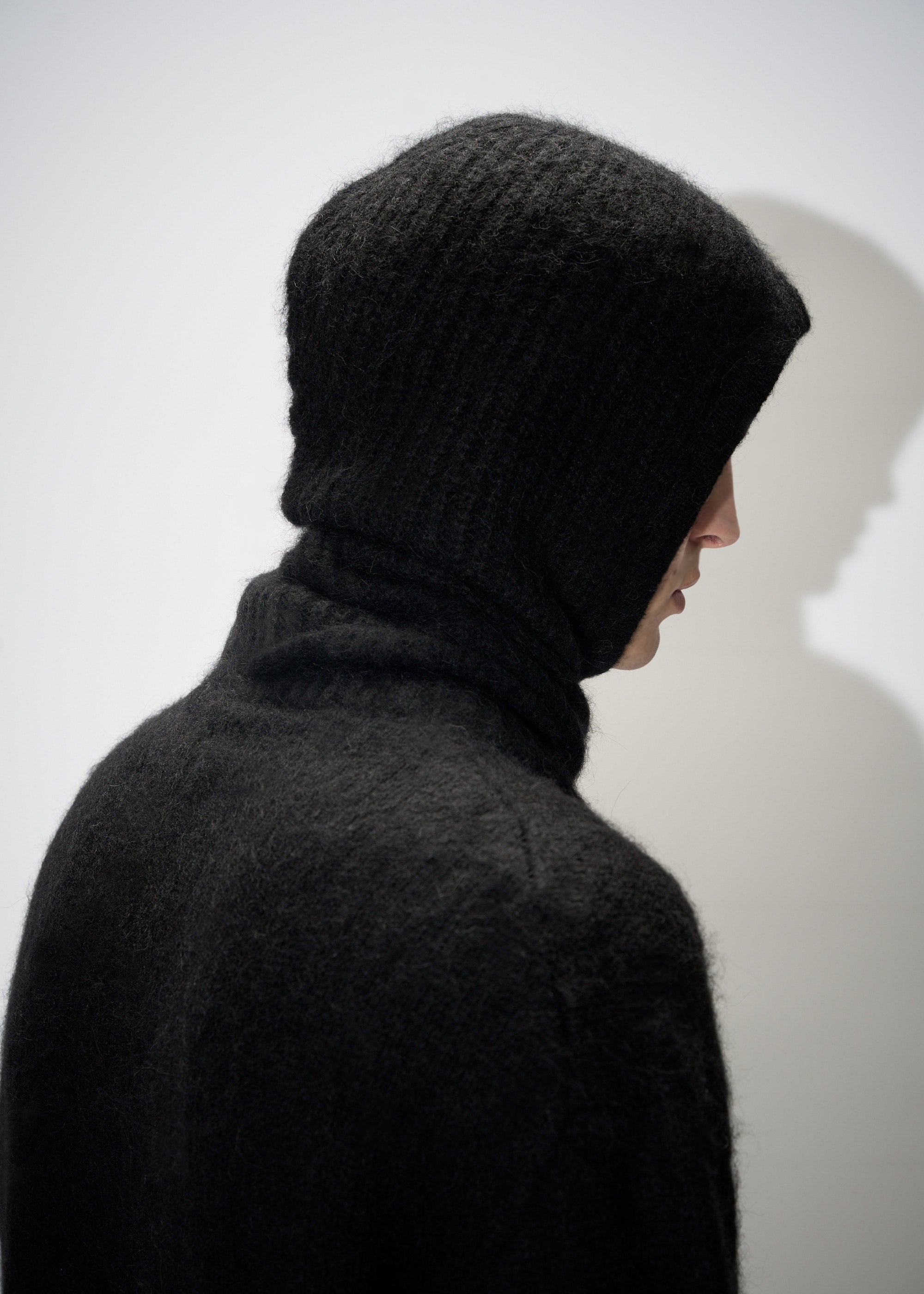 Brushed Knitted Balaclava Past Tense