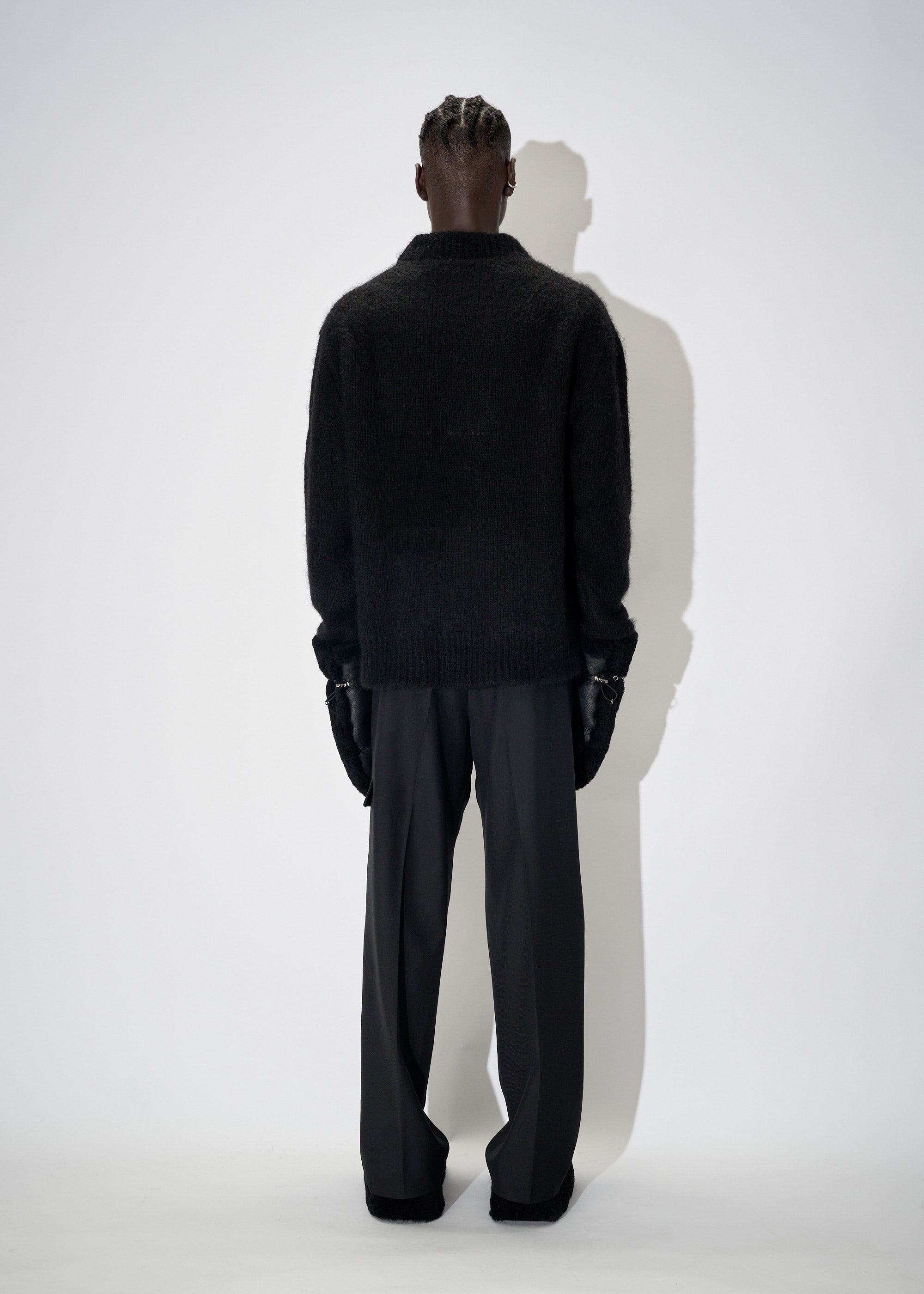 Shearling Mittens Past Tense