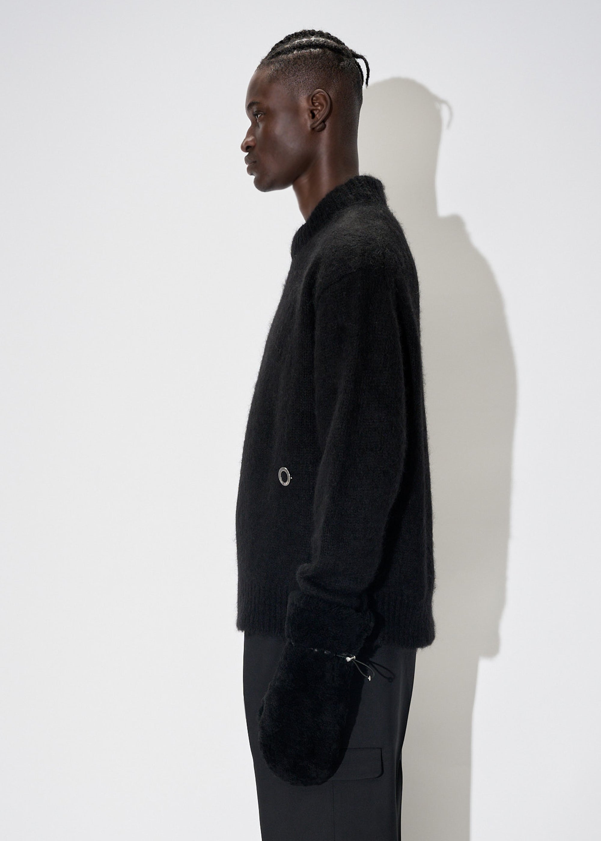 Shearling Mittens Past Tense