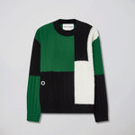 Block Cable Crewneck Knit Past Tense