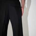 Wide Leg Wool Trousers Past Tense