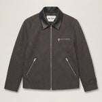 Wool Cashmere Doublé Jacket - Grey Melange – Past Tense