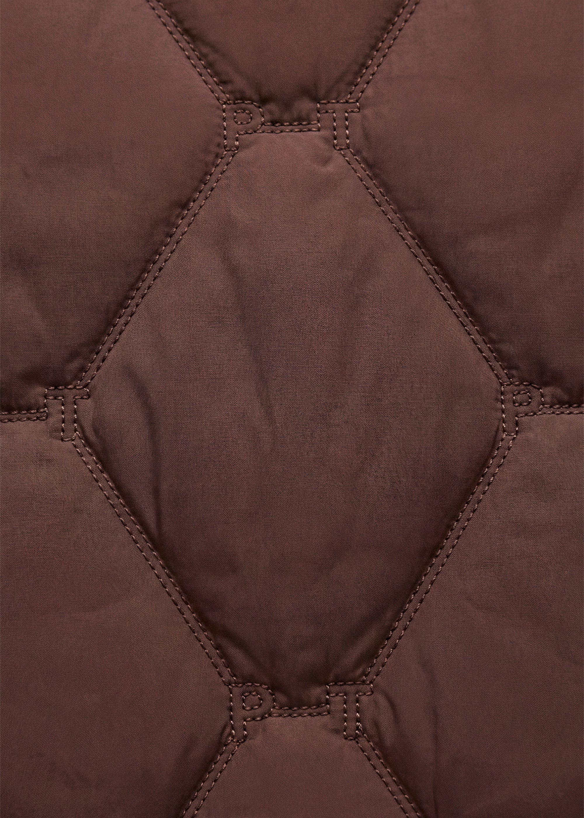 Quilted Hunting Jacket - Dark Brown – Past Tense, view 3