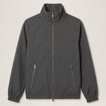 Tailored Track Jacket - Grey Melange – Past Tense