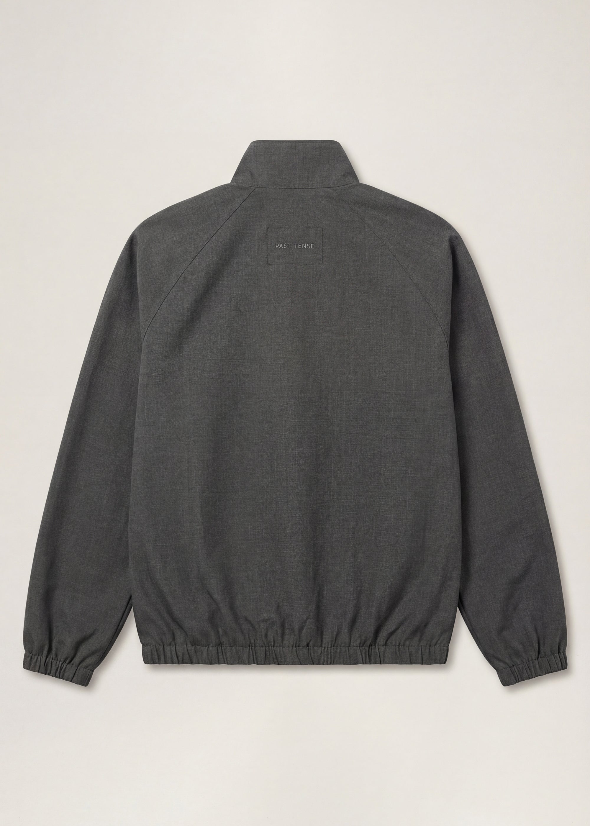Tailored Track Jacket - Grey Melange – Past Tense, view 2