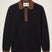 Milano Knitted Rugby Shirt - Black – Past Tense
