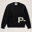 Wool Cashmere Crewneck Knit - Black – Past Tense