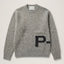 Wool Cashmere Crewneck Knit - Grey Melange – Past Tense