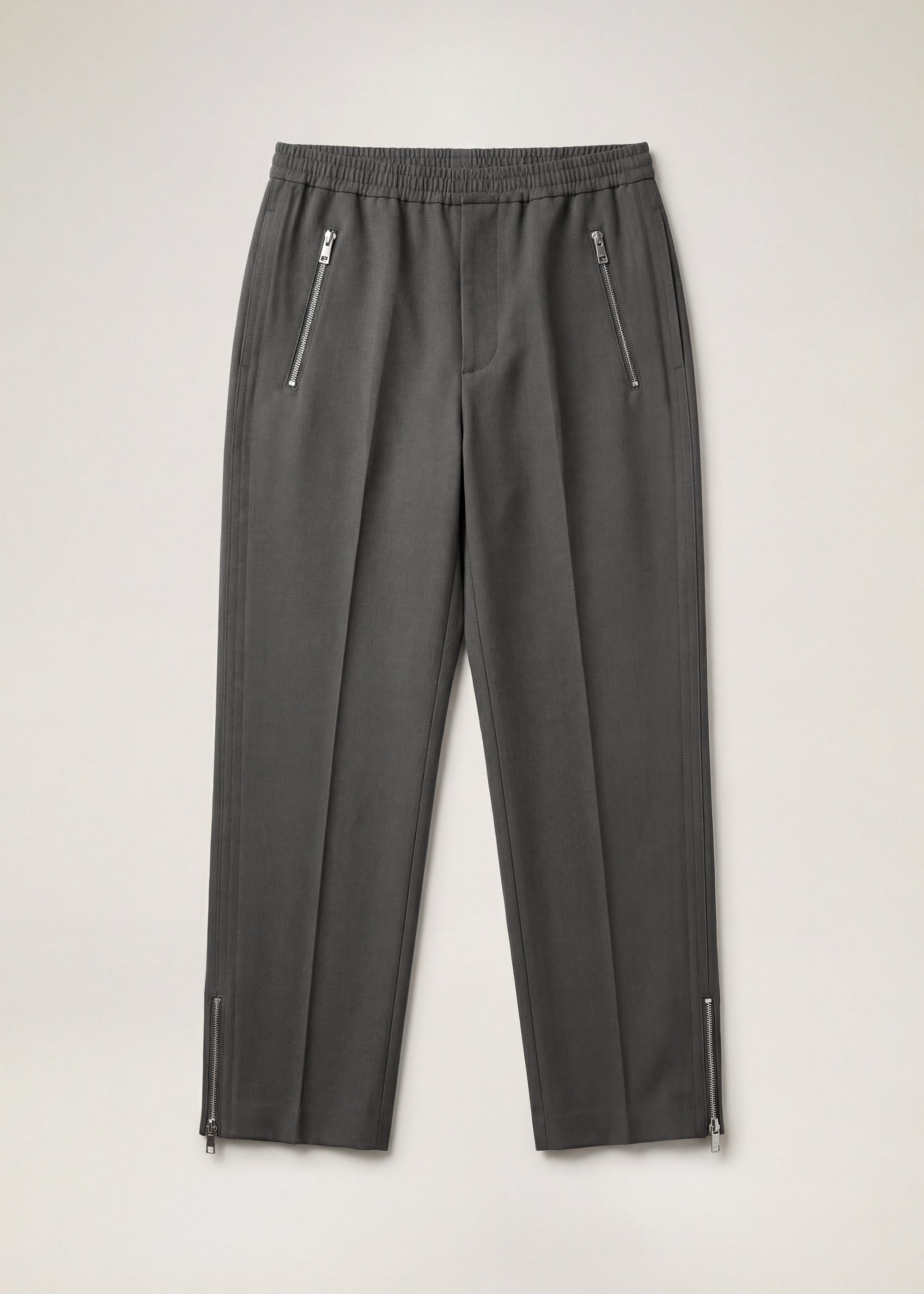 Tailored Track Pants - Grey Melange – Past Tense
