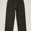 Wide Leg Carpenter Cord Trousers - Moss Green – Past Tense