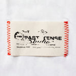 Label T-shirt - White – Past Tense, view 2