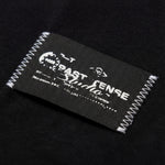 Label T-shirt - Black – Past Tense, view 2