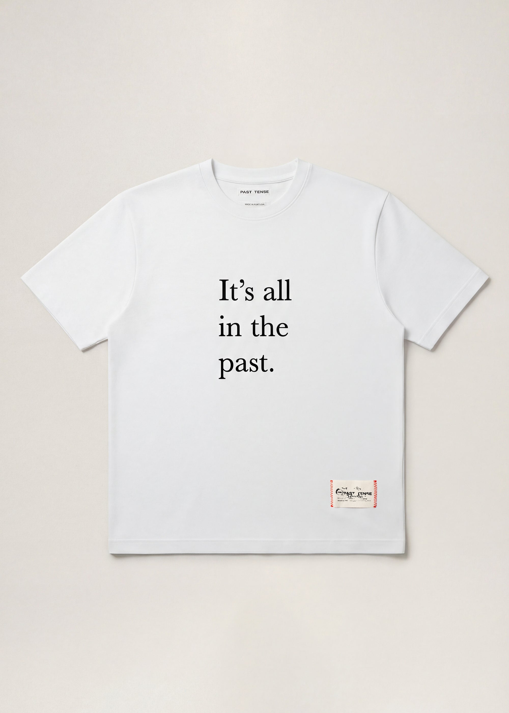 All In The Past T-Shirt - White – Past Tense