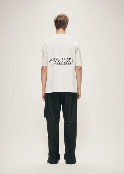 Tシャツ・カットソー [SHUA STUDIO] Keep Going T-Shirts White Tシャツ・カットソー [SHUA STUDIO] Keep Going T-Shirts White