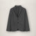 Tropical Wool Tailored Jacket Grey Melange – Past Tense