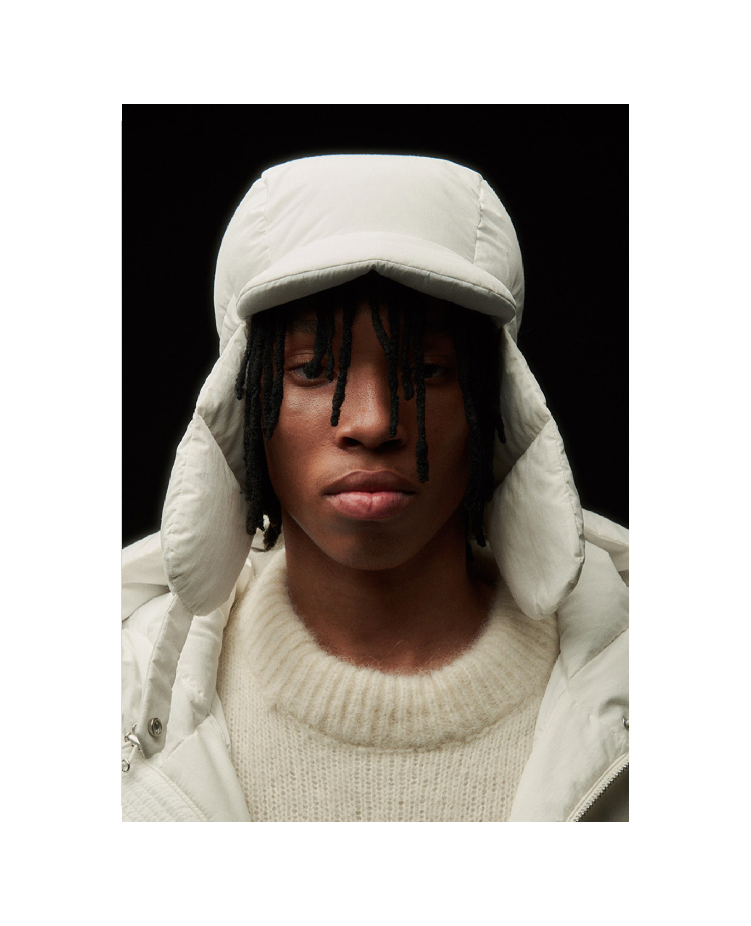 Puffer Flap Cap Past Tense
