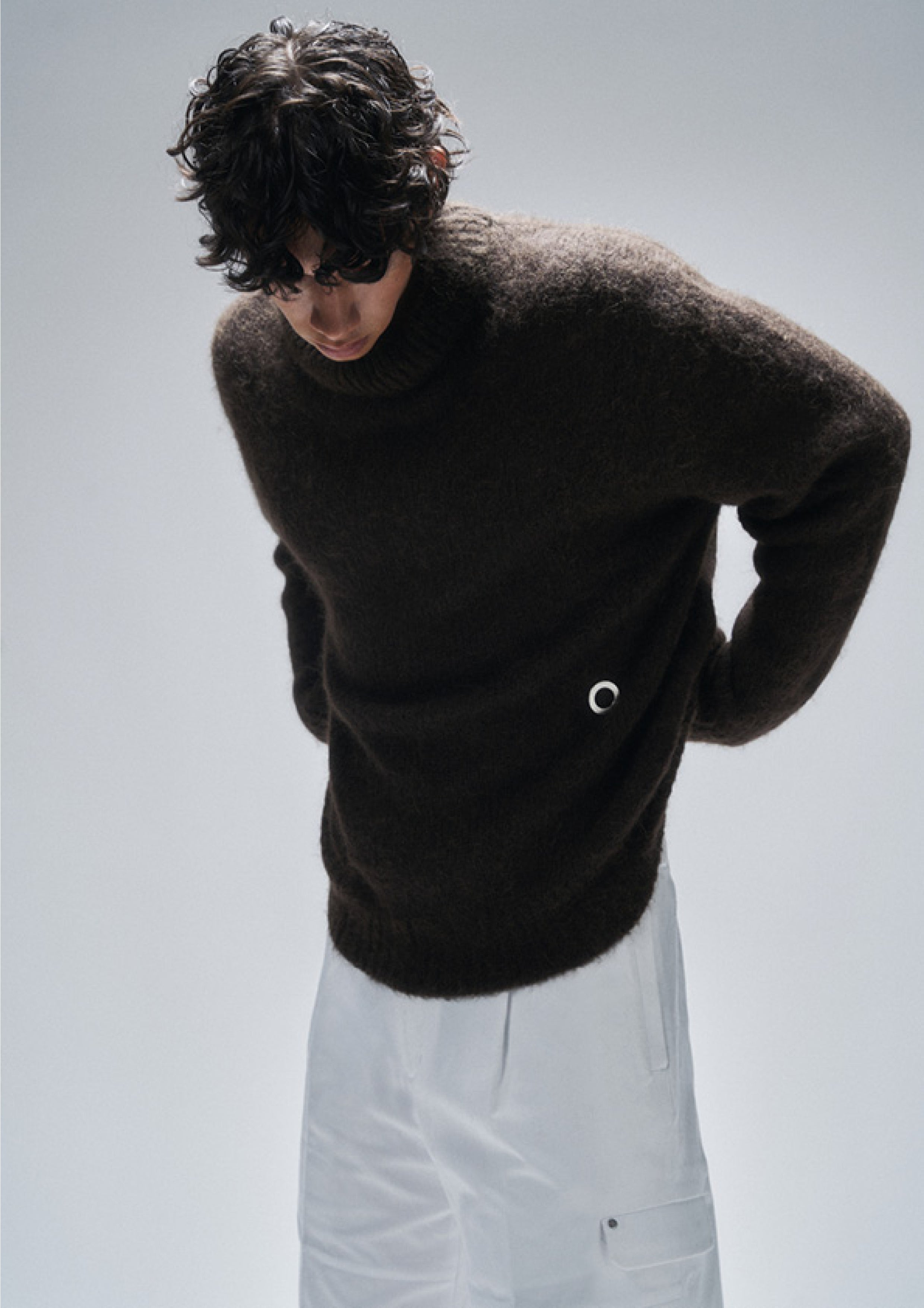 Brushed Alpaca Crewneck SS24 Past Tense