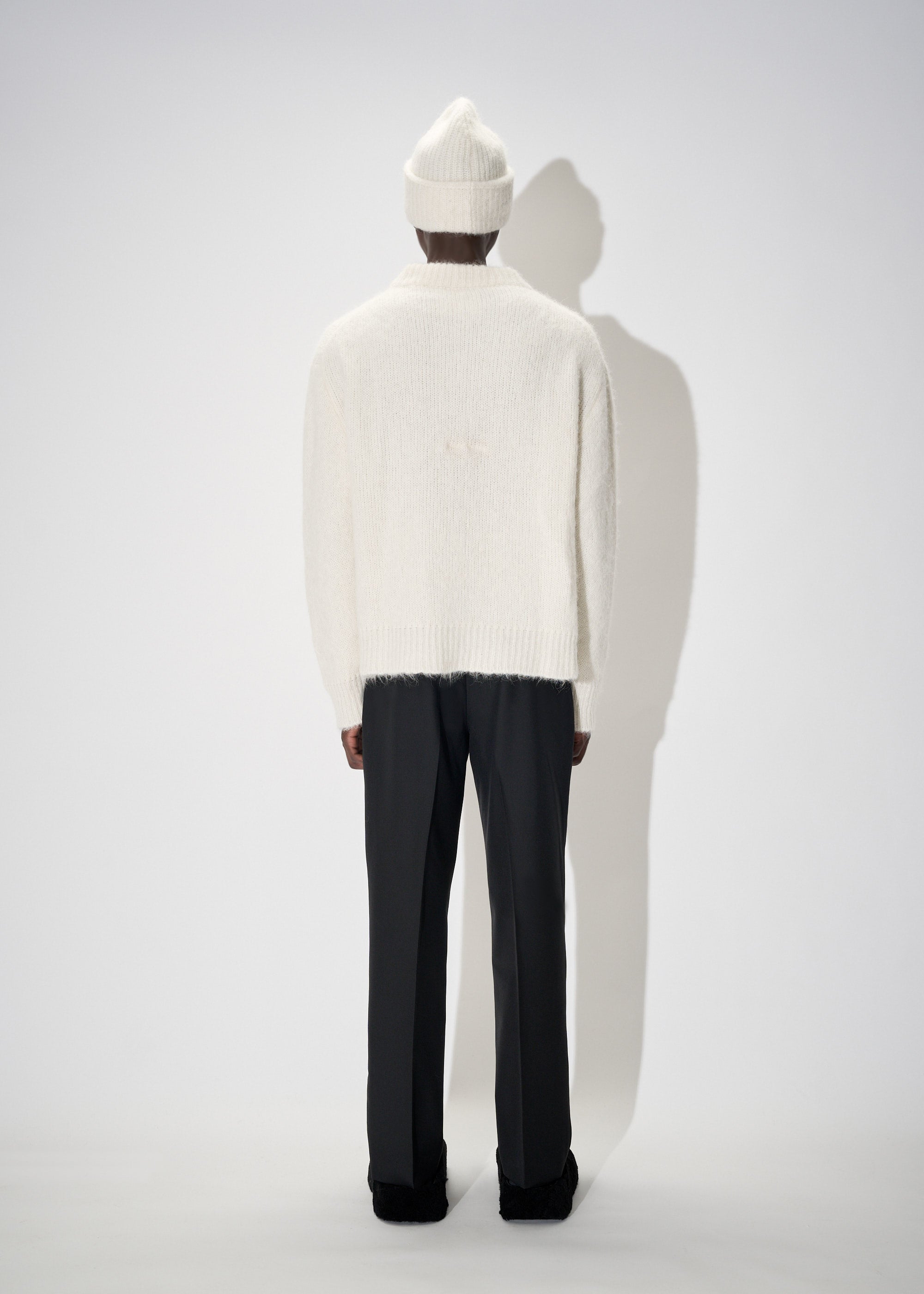Brushed Knitted Beanie Past Tense