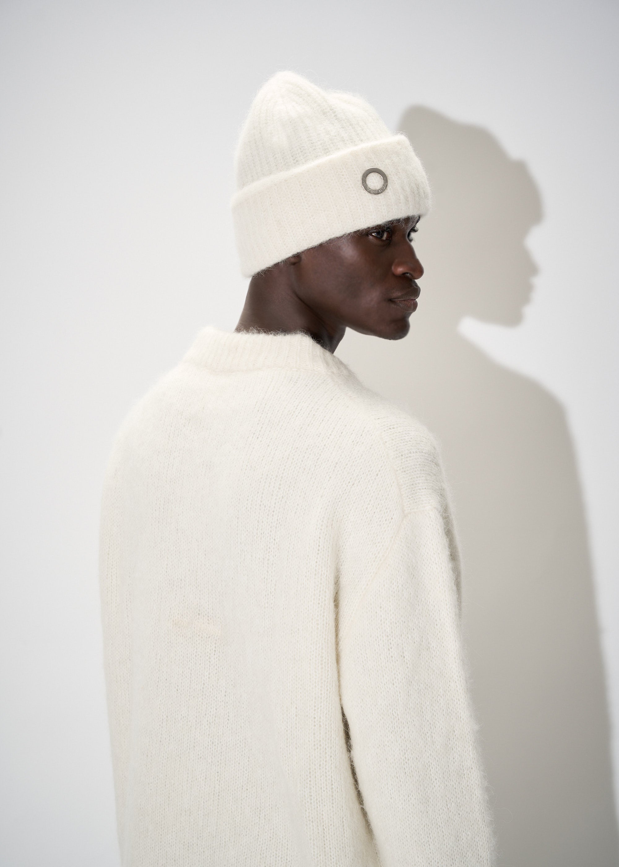 Brushed Knitted Beanie Past Tense