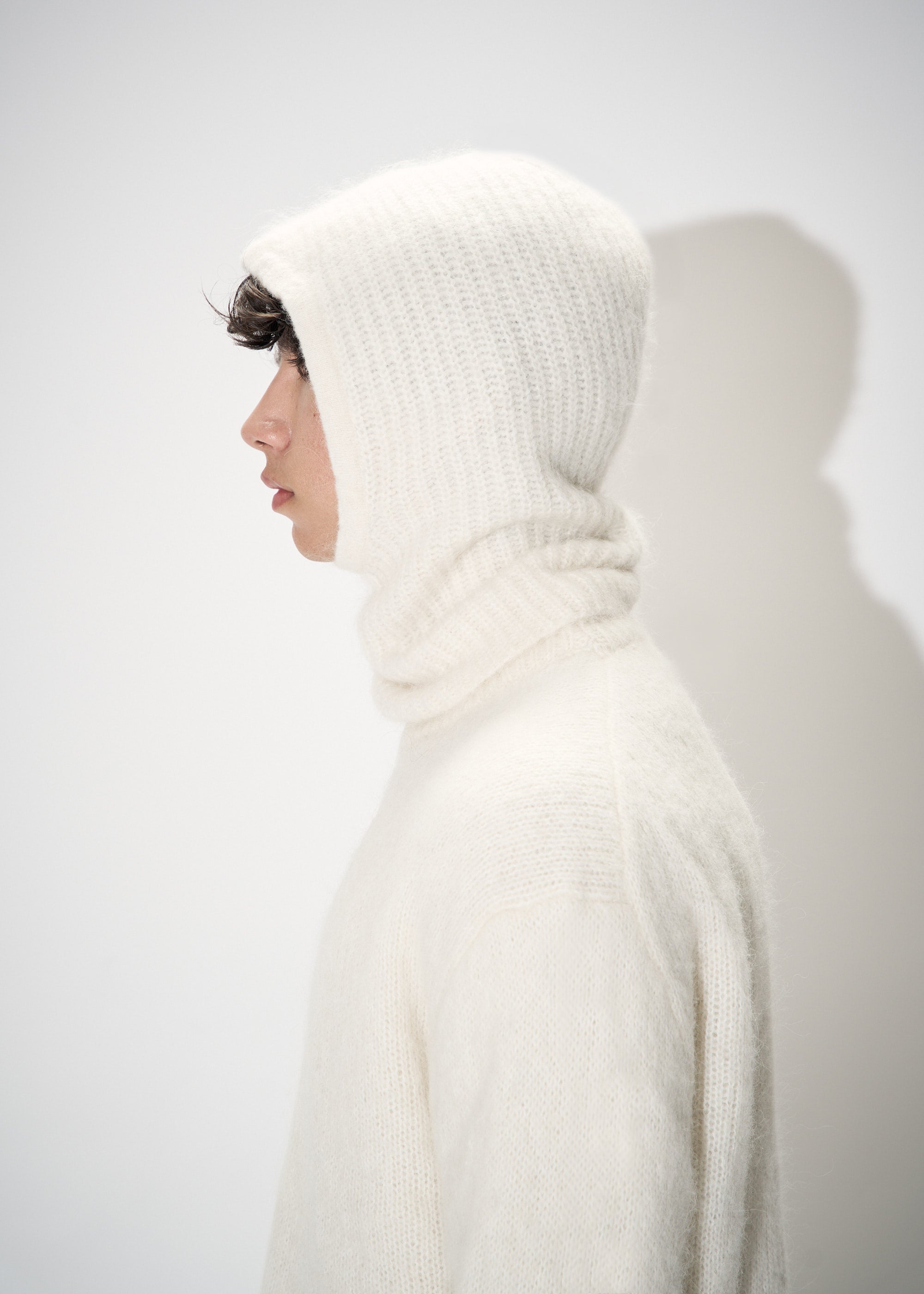 Brushed Knitted Balaclava Past Tense