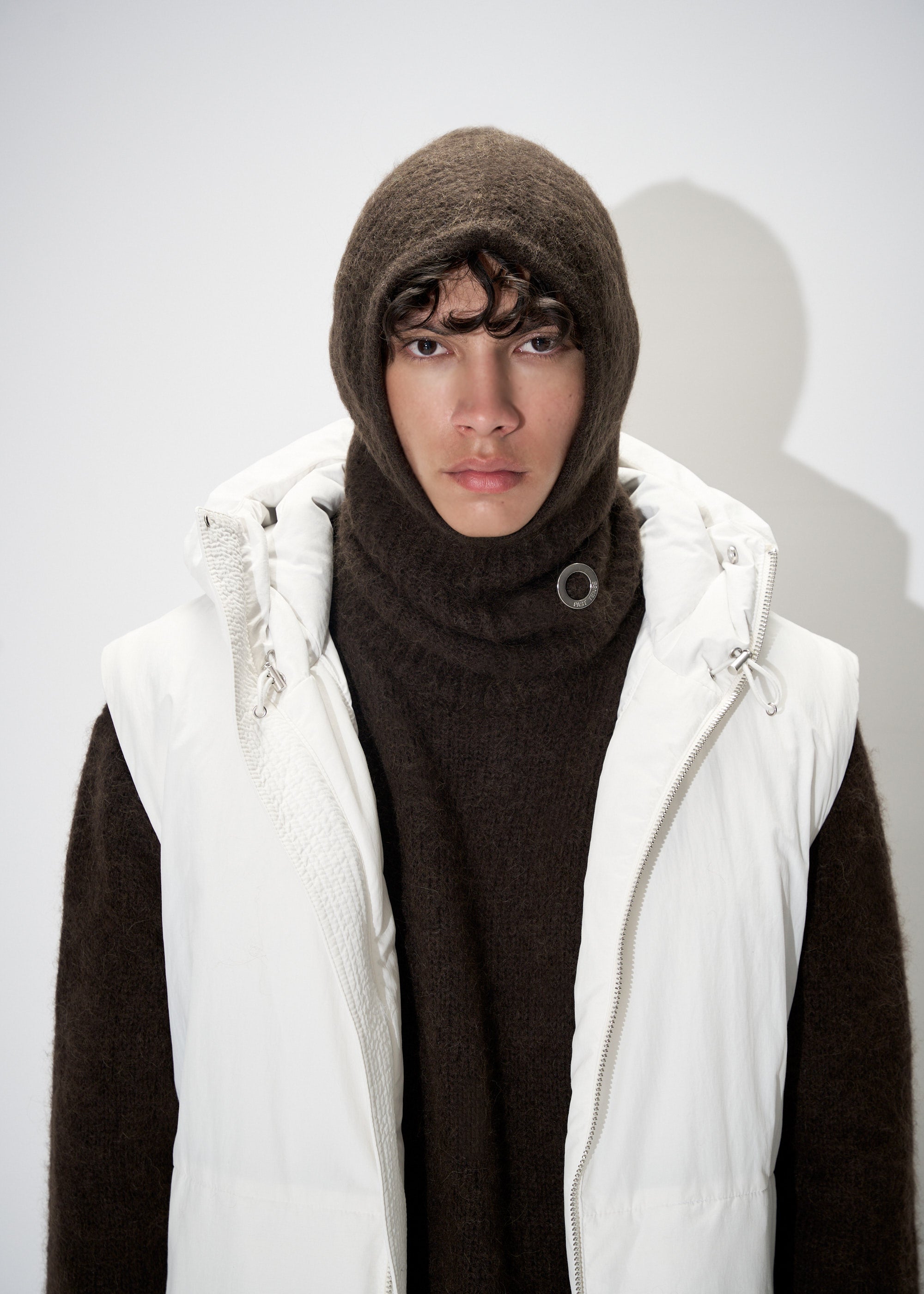 Brushed Knitted Balaclava Past Tense