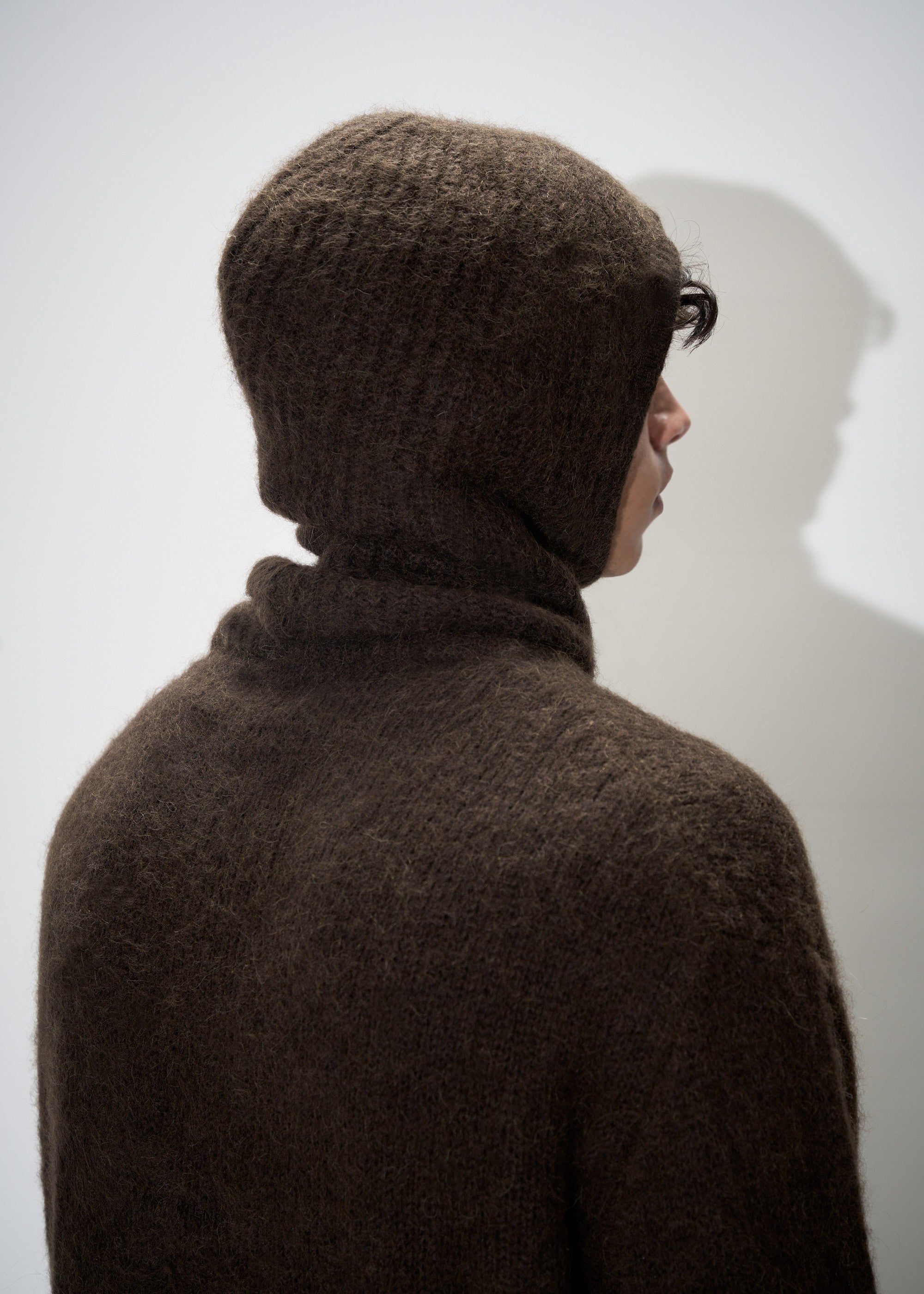 Brushed Knitted Balaclava Past Tense