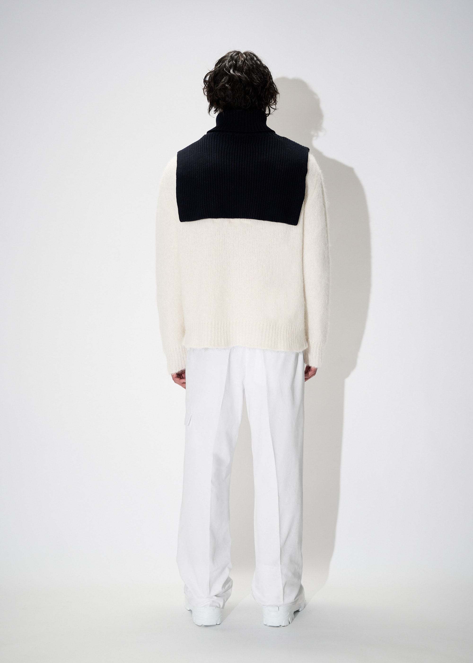 Rib Knitted Neck Warmer Past Tense