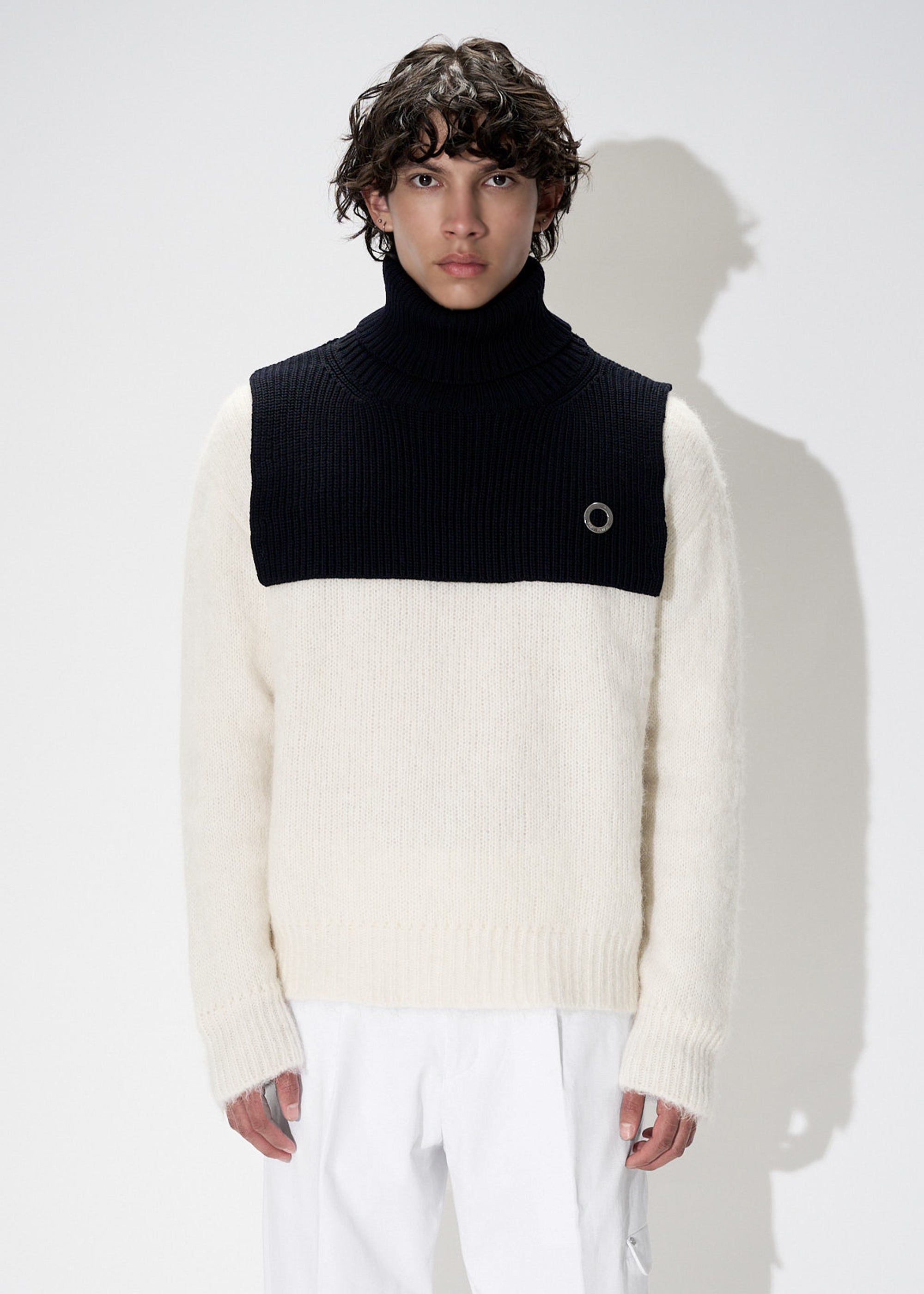 Rib Knitted Neck Warmer Past Tense
