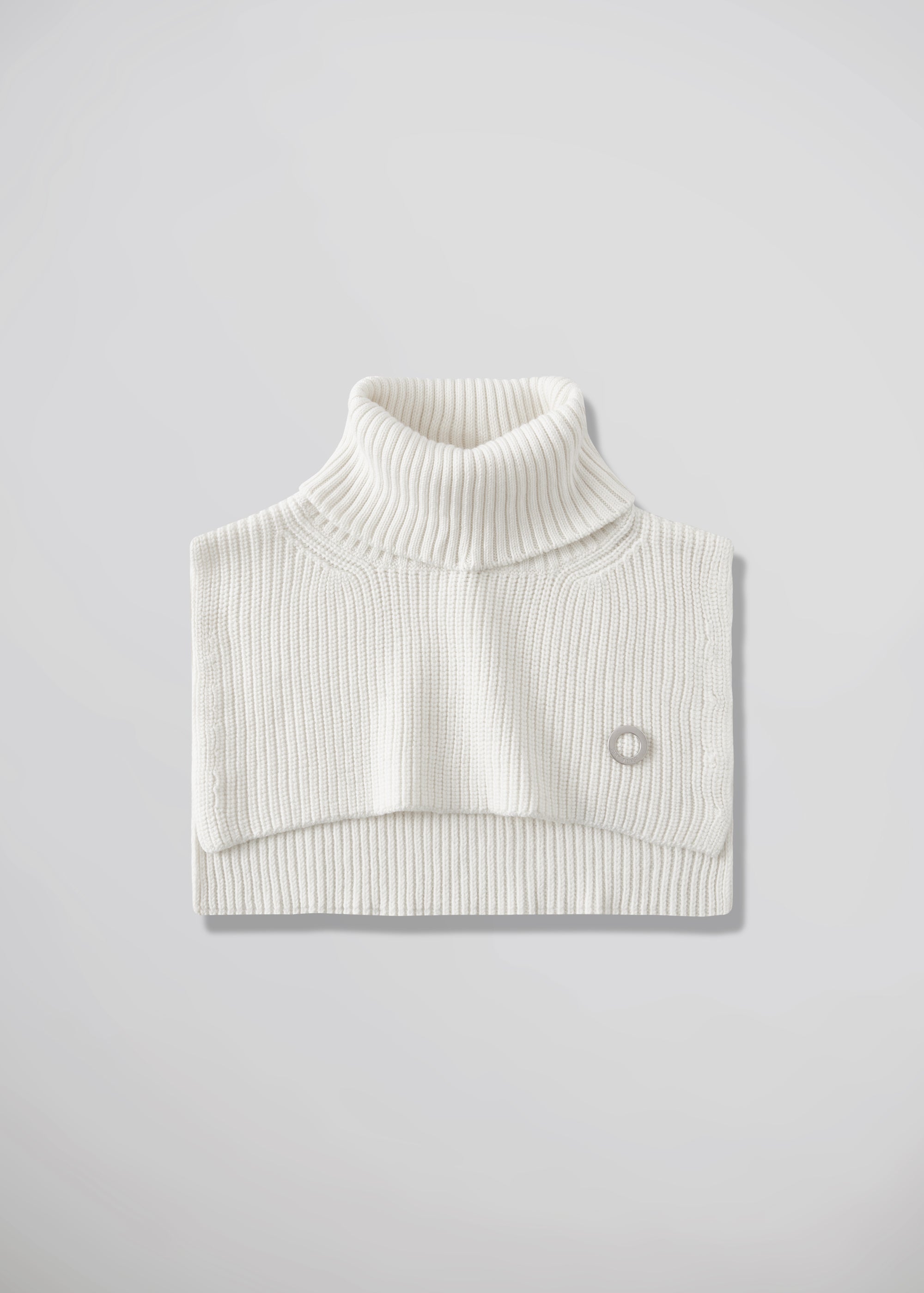 Rib Knitted Neck Warmer Past Tense
