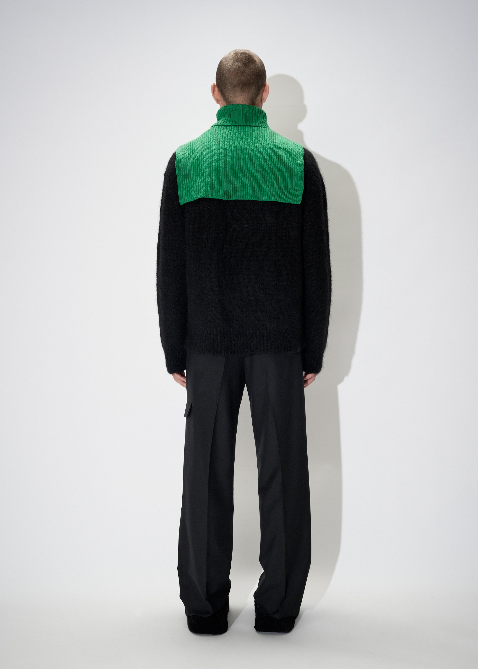 Rib Knitted Neck Warmer Past Tense