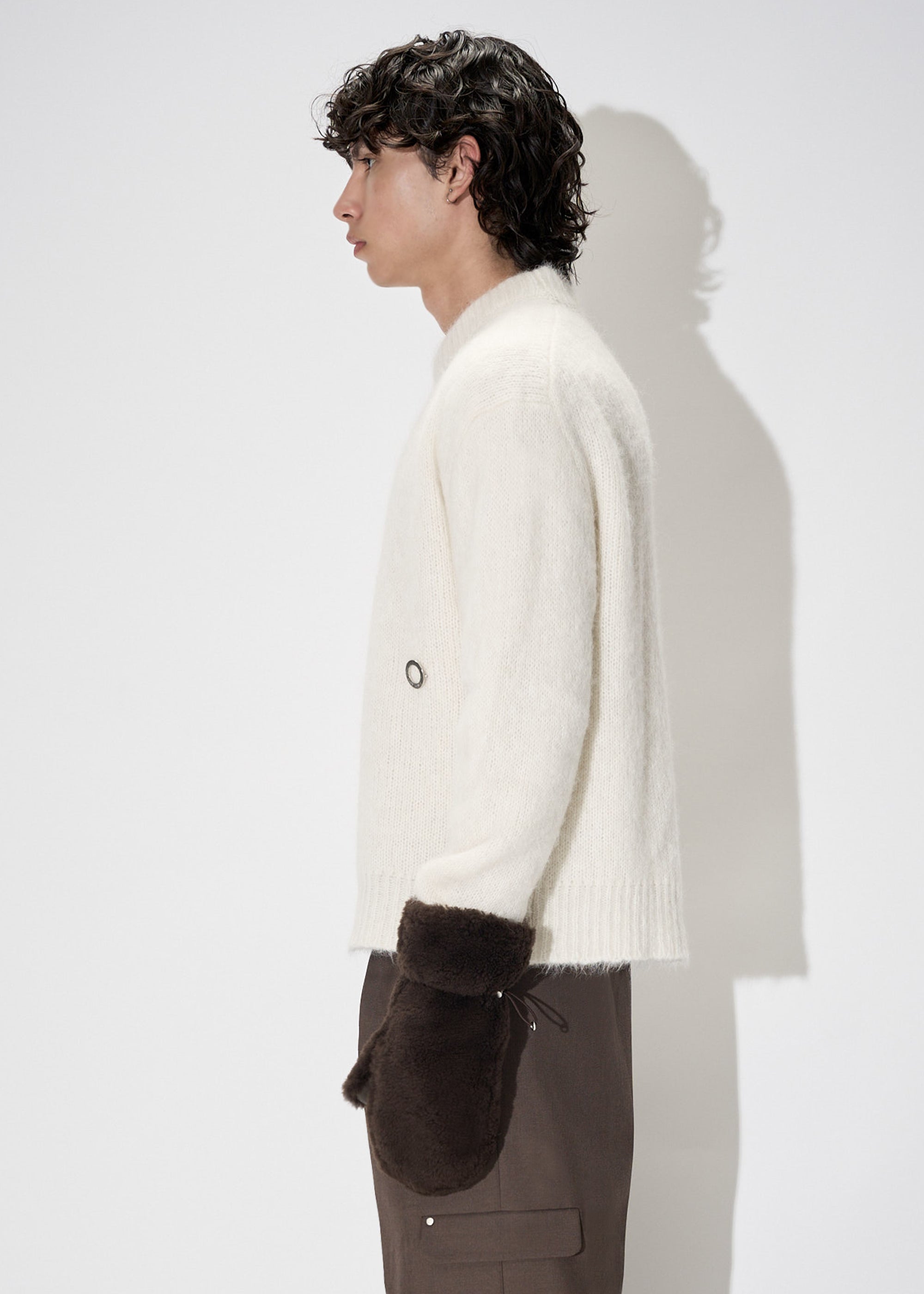 Shearling Mittens Past Tense