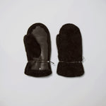 Shearling Mittens Past Tense